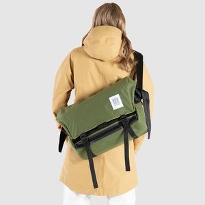 Topo Designs Messenger Bag - Olive Green